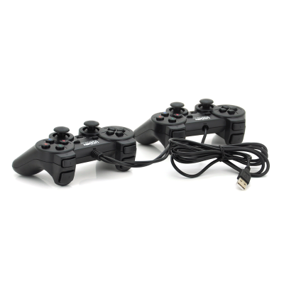 
					Геймпади (2шт) провідні для ПК USB-2082 USB 2.0 Double Shock