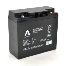 Акумулятор ASBIST Super AGM ASAGM-12200M5, Black Case, 12V 20.0Ah (181 х 77 х 167 ) Q4
