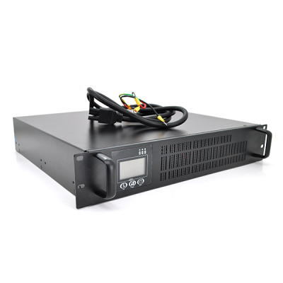 
					Інвертор з правильною синусоїдою ONLINE Ritar RT-3KL-LCD, RACK 3000VA (2700Вт), 96В, під зовнішній АКБ,  (480*420*90)