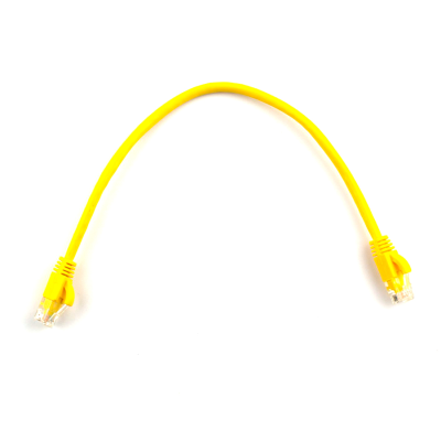 
					Патч-корд литий RITAR, UTP, RJ45, Cat.5e, 0,25m, жовтий, Cu (мідь)
