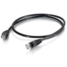 Патч-корд литий RITAR, CCA, UTP, RJ45, Cat.5e, 2m, чорний Q300