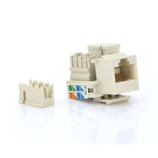 Модуль широкий Keystone Jack RJ-45 кат.5e UTP, 23,0мм,  Q100