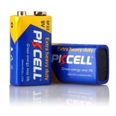 Батарейка сольова PKCELL 9V / 6LR61, крона, 1 штука shrink ціна за shrink, Q10/500