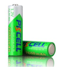Акумулятор PKCELL 1.2V AA 2600mAh NiMH Already Charged, 2 штуки в блістері ціна за блістер, Q12
