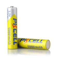 Акумулятор PKCELL 1.2V AAA 1000mAh NiMH Rechargeable Battery, 2 штуки в блістері ціна за блістер, Q12
