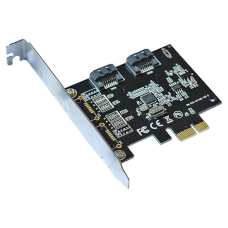 Контролер PCI-E => SATA 3.0, ASM1061, 6Gb / s, 2 порти внутрішніх, BOX