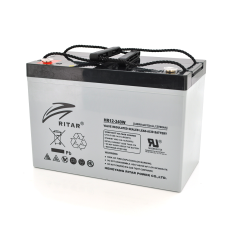 Акумуляторна батарея AGM RITAR HR12340W, Gray Case, 12V 90.0Ah ( 307 х 169 х 210 (215 ) 29.00kg Q1 Акумуляторна батарея AGM RITAR HR12340W, Gray Case, 12V 90.0Ah ( 307 х 169 х 210 (215 ) 29.00kg Q1
