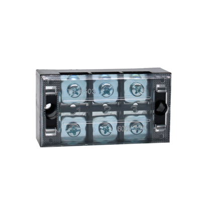 
					Клемна колодка 3-розрядна TB-4503 45A / 600V, перетин дроту 0,5-4,0мм2, 50 шт в упаковці, ціна за штуку