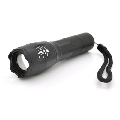 
					Ліхтар ручний PIPO XML-T6, 1LED Cree T6, 3W, 5 режимів, ZOOM, 18650/2800mah (перехідник 3*AAA), Black, IP44, СЗУ, 130х30х27мм, BOX