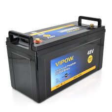 Акумуляторна батарея Vipow LiFePO4 51,2V 30Ah з вбудованою ВМS платою 40A, 48V (550*210*220)