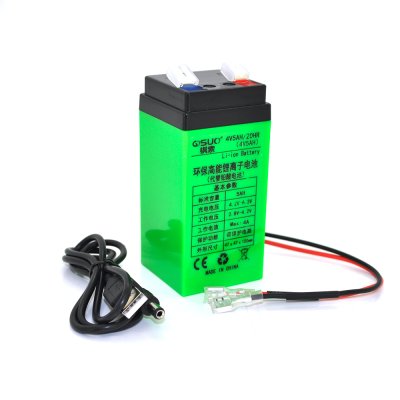
					Акумуляторна батарея літієва QSuo 4V 5A з елементами Li-ion 18650 (47X47X100)