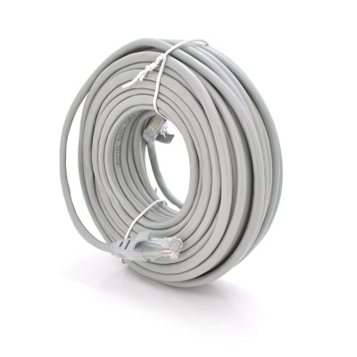 
					Патч-корд литий VEGGIEG, CCA, UTP, RJ45, Cat.5e, 25m, сірий