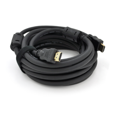 
					Кабель Ritar Premium PL-HD348 HDMI-HDMI Ultra HD 4K,1080P, 20.0m, v1,4, OD-8.0mm, з фільтром, круглий Black, коннектор Gold, Box, Q20