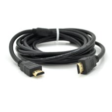 Кабель Ritar PL-HD94 HDMI-HDMI Ultra HD 1080P, 15.0m, v1,4, OD-8.0mm, з фільтром, круглий Black, коннектор Gold, Пакет, Q40