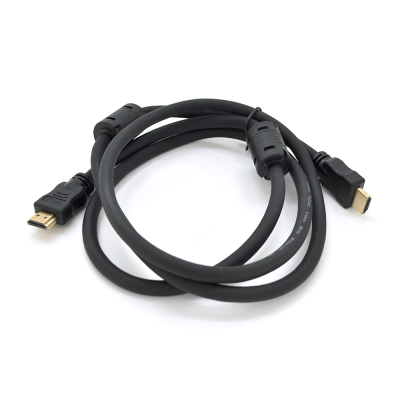 
					Кабель Ritar PL-HD348 HDMI-HDMI Ultra HD 4K,1080P, 3.0m, v1,4, OD-7.3mm, з фільтром, круглий Black, коннектор Gold, Пакет, Q100