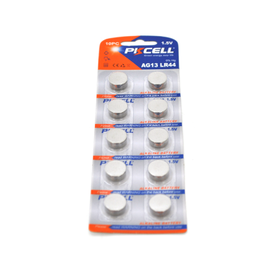 
					Батарейка лужна PKCELL 1.5V AG13, 10 штук в блістері ціна за блістер, Q