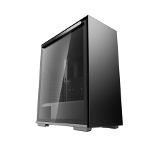 Корпус DeepCool Macube-13 - 0.5mm ABS+SPCC+загартоване скло, ITX, 2x3.0 USB+Audio, Video card≤330mm, (424,6x215x494,6mm), без БП