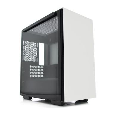 
					Корпус DeepCool 110Limiteb - 0.5mm ABS+SPCC+загартоване скло, ITX, 2x3.0 USB+Audio, Video card≤320mm, (400x225x431mm), без БП, White