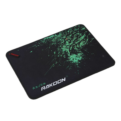 
					Килимок 300*250 тканинний RAZER RAKOON з боковою прошивкою, товщина 2 мм, колір Black, OEM