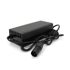 Зарядний пристрій для літієвих акумуляторів 48V 2A+ кабель живлення, довжина 1,20м, штекер 3pin, BOX