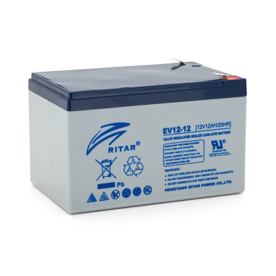 
					Тяговый  аккумулятор RITAR EV12-12,12V 12Ah, F2 ( 151 х 99 х 97 ), Q4