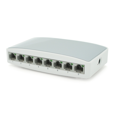 
					Комутатор Ethernet ONV-H1008S у пластиковому корпусі, 8*100Мб портів, 5В 1Ач, 140х78х32