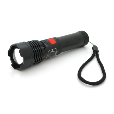 
					Ліхтарик Balog BL-X72-P90, 3 режими, алюміній, вбудований акум, USB кабель, BOX