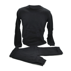 Комплект термобілизни (штани+ футболка з довгим рукавом), розмір XL, Black