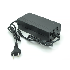Зарядний пристрій для літієвих акумуляторів 42V3A, довжина 1,20м, штекер 5,5/2.5, BOX