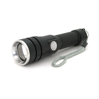 
					Ліхтар ручний BAILONG BL-611-P50, 1LED P50, 10W, 2 режими, ZOOM, 18650/2800mAh, Black, IP44, USB-microUSB, 142х36х28мм, BOX