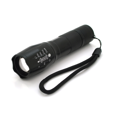 
					Ліхтарик ручний Bailong BL-A-5, Led-CREE Q5, Zoom, 4 реж., корпус-алюміній, водостійкий, ударостійкий, живлення 18650 (немає в комплекті), IP40, BOX