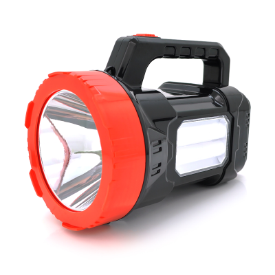 
					Ліхтар пошуковий Silver Toss ST-6678, 1LED+14SMD T6, 10W, 1+1 режим, 6000mah, Black/Red, IP40, кабель 220В, 220х140х170мм, BOX
