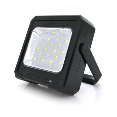 
					Переносний ліхтар-прожектор RC-C095+Solar (20W), 18 LED(SMD), 3 режими роботи, заряд від USB+Solar, вбудована батарея, Box