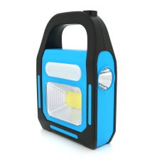 Переносний ліхтар ORION OR-9708A+Solar, COB+SMD LED, 3 режими роботи, заряд від 5V, USB вихід, батарея 2*18650, Box