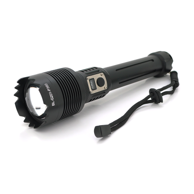 
					Ліхтар ручний Bailong BL-G201-P360, 1LED XHP360, 50W, 5 режими, ZOOM, 2x26650/8800mah, Black, IP40, кабель USB-Type-С, 270х60х36мм, BOX