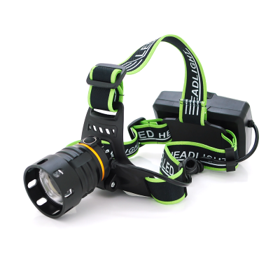 
					Налобний ліхтарик Bailong BL-A14-3-P360, 5W, Zoom, 3 режими, корпус-пластик, водостійкий, ip44, живлення 3*18650, USB кабель, 6400K, BOX