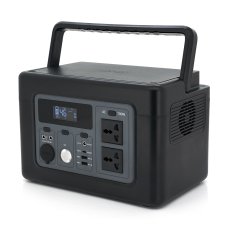 Портативна зарядна станція XO-PSA-300W потужністю 300W, (230Wh/72000mAh), Output:1AC+3DC+2USB+1Type-C, Black