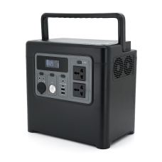 Портативна зарядна станція XO-PSA-1200W потужністю 1200W, (1229Wh/384000mAh), Output:2AC+2USB+1Type-C+1DC+1*Cigarette Lighter Female, Black
