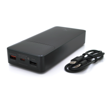 Powerbank Baseus Bipow 20000mAh, Output: 2*USB + 2*Type-C, 25W, Black, Q1