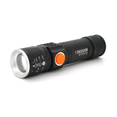 Ліхтарик Bailong ST-515-T6, Zoom, 3 режими, алюміній, компас, акум 18650, USB кабель, СЗУ, BOX