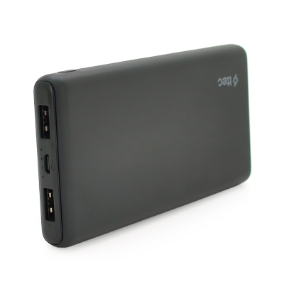 
					PowerbankTtec 10000mAh, Output: 2USB/Type-C, 20W, Black