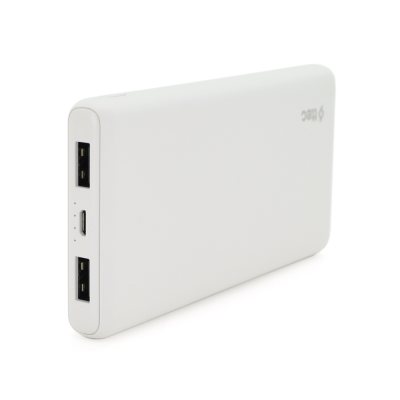 
					PowerbankTtec 10000mAh, Output: 2USB/microUSB, 20W, White