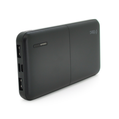 
					PowerbankTtec 10000mAh, Output: 2USB/Type-C/microUSB, 20W, Black