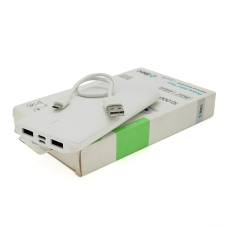 PowerbankTtec 10000mAh, Output: 2USB/Type-C/microUSB, 20W, White
