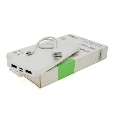 
					PowerbankTtec 10000mAh, Output: 2USB/Type-C/microUSB, 20W, White