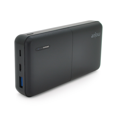 
					PowerbankTtec Mojue 20000mAh, Output: USB/Type-C/microUSB, 20W, Black