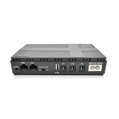 
					ДБЖ для маршрутизаторів Yepo Mini Smart Portable UPS 10400 mAh DC 5V/9V/12V (UA-102822)