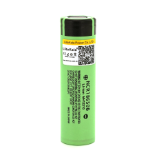 Акумулятор 18650 Li-Ion LiitoKala Lii-34B, 3400mah (3200-3400mah), 3.7V (2.75-4.2V), Green, PVC BOX