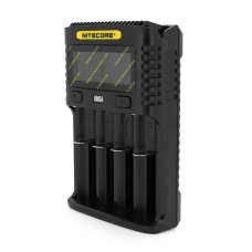 Зарядний пристрій універсальний Nitecore Digicharger UMS4, 4 канали, LCD дисплей, підтримує Li-ion, Ni-MH і Ni-Cd AA (R6), ААA (R03), С (R14)