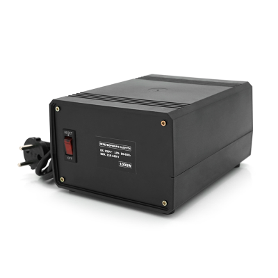 
					Перетворювач напруги понижуючий MERLION PN-1000, Input 220 V/Output 110V, 1000W, трансформаторний